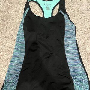 Ideology Women's Tank Top with Built In Shelf Bra (XS)